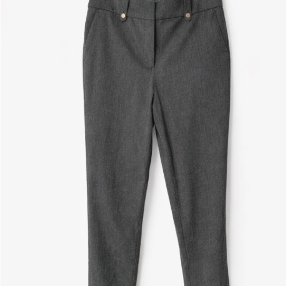 LOFT Dark Green Dress Pants